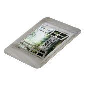 Grenzen erhöhen meine Freiheit - Motivation Affirm Magnet (Linke Seite)