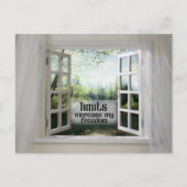 Grenzen erhöhen meine Freiheit - Motivation Affirm Postkarte (Vorderseite)