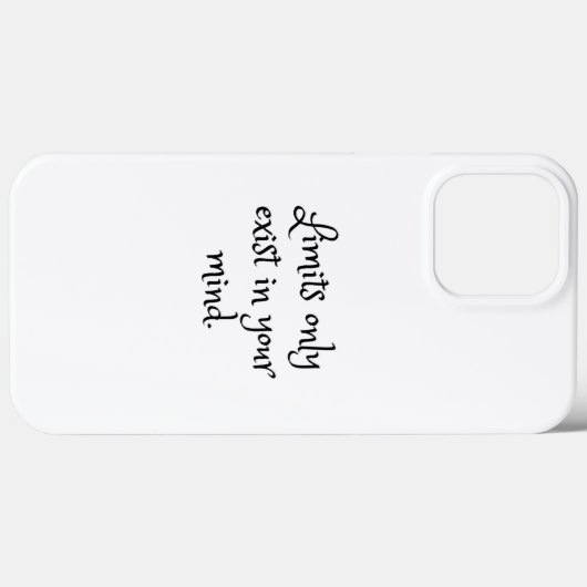 Grenzen existieren nur in Ihrem Geist Case-Mate iPhone Hülle (Rückseite (Horizontal))