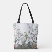 Grenzen in chinoiserie-Stil mit Storchen und Pie Tasche (Rückseite)
