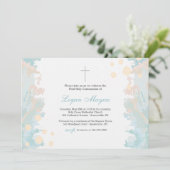 Grenzen in religiösen Akrylonen Einladung (Stehend Vorderseite)