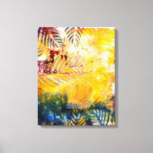 Grenzen Leinwanddruck (Vorderseite)