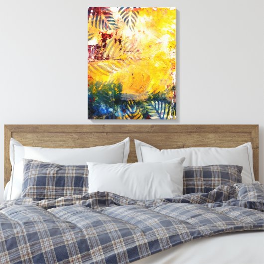 Grenzen Leinwanddruck (Insitu (Schlafzimmer))