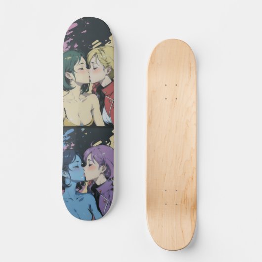 grenzenlos skateboard (Vorderseite)