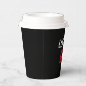 Grenzenlose Aufhellung der Fokussierung Pappbecher (Rechts)