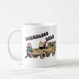 Grenzenlose Babe-Retro-Tasse Kaffeetasse