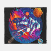 Grenzenlose Grenzen Fleecedecke (Vorderseite (Horizontal))