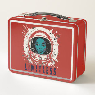 Grenzenlose Raum-Lunchbox Metall Brotdose