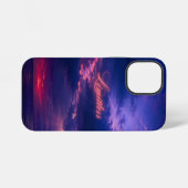 Grenzenloser Himmel - Tiefe Gewässer iPhone Hülle (Rückseite (Horizontal))