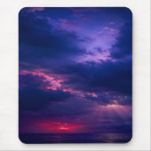 Grenzenloser Himmel - Tiefe Gewässer Mousepad (Vorne)
