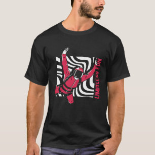 Grenzenloser Spaß Skydiving Parachuting Fallschirm T-Shirt