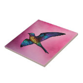 Grenzenloser Wanderer: Multicfarbener Swift Bird Fliese (Seite)