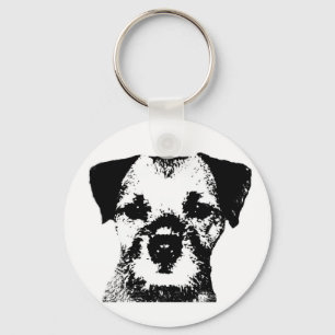 Grenzer Terrier Schlüsselanhänger