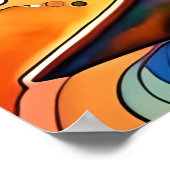 Grenzflächendeckend Poster (Ecke)