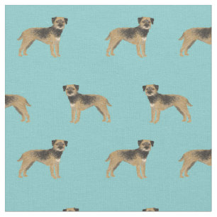 Grenzflieger-Hund hellblau Stoff