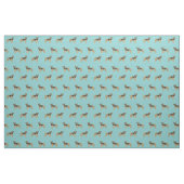 Grenzflieger-Hund hellblau Stoff (Fat Quarter (45,7 x 55,9 cm))