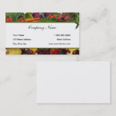 Grenzfrucht - GemüseVisitenkarten Visitenkarte (Vorne/Hinten)