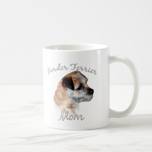 Grenzgebiet Terrier Mama 2 Kaffeetasse (Rechts)