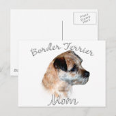 Grenzgebiet Terrier Mama 2 Postkarte (Vorne/Hinten)
