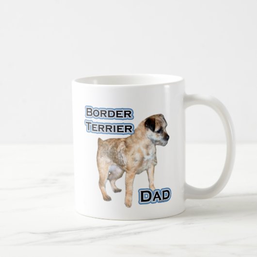 Grenzgebiet Terrier Vater 4 Kaffeetasse (Rechts)