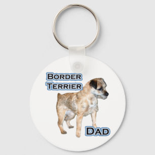 Grenzgebiet Terrier Vater 4 - Schlüsselanhänger