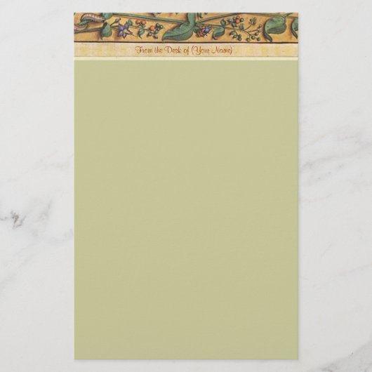 Grenzgeschichten aus dem 15. Jahrhundert Briefpapier (Vorderseite)