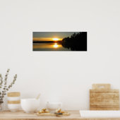 Grenzgewässer Poster (Küche)