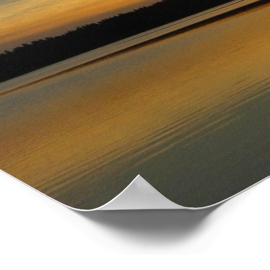 Grenzgewässer Poster (Ecke)