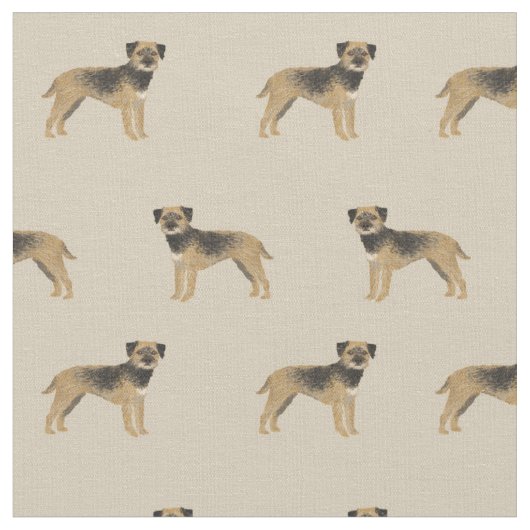 Grenzhunde Stoff (Nahaufnahme)