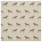 Grenzhunde Stoff (Muster)