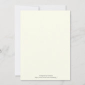 Grenzjade, Elfenbeinhochzeit Einladung (Rückseite)