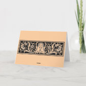 Grenzkarte Feiertagskarte (Rückseite)