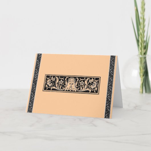 Grenzkarte Feiertagskarte (Vorderseite)