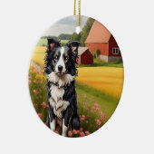 Grenzkollie in der Landwirtschaft Keramik Ornament (Rechts)