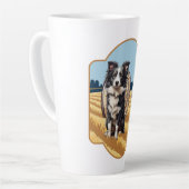 Grenzkollie in der Landwirtschaft Milchtasse (Linke Ecke)