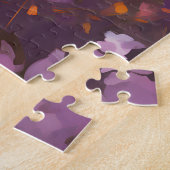 Grenzkollie in Lavendel Puzzle (Seite)