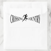 Grenzland Rechteckiger Aufkleber (Tasche)