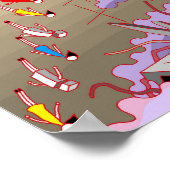Grenzlinie. Poster (Ecke)