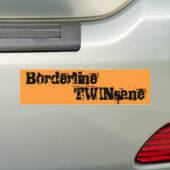 Grenzlinie TWINsane Autoaufkleber (Auf Auto)