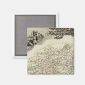 Grenzlinien Magnet (Vorderseite/Rückseite)