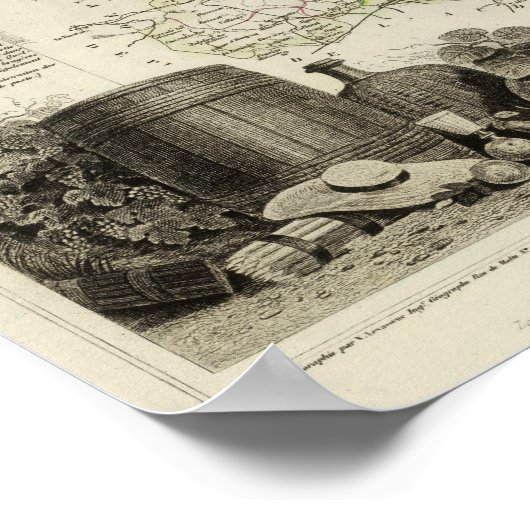 Grenzlinien Poster (Ecke)