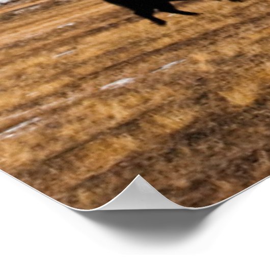 Grenzmigration Poster (Ecke)