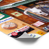 Grenzöl und Gas Poster (Ecke)