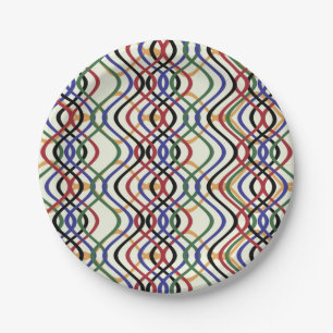 Grenzpapierplatten Pappteller
