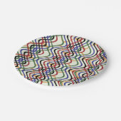 Grenzpapierplatten Pappteller (Schrägansicht)