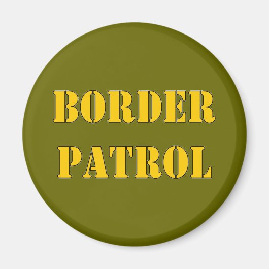 GRENZPATROL MAGNET (Vorne)