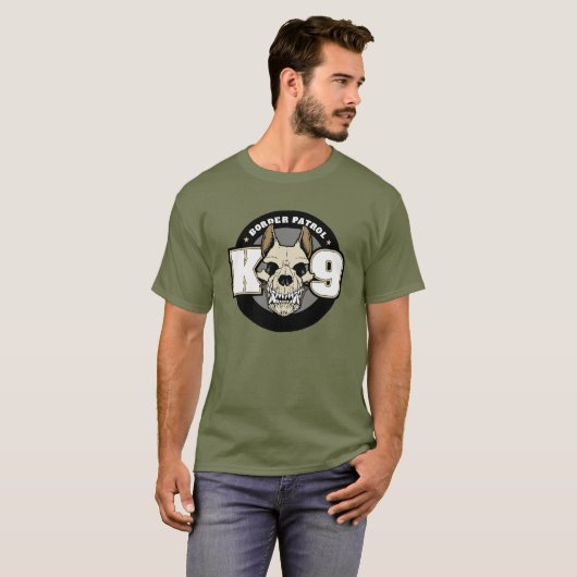 Grenzpatrouille K9 T-Shirt (Vorne ganz)