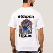 Grenzradfahrer-T-Shirt T-Shirt (Rückseite)
