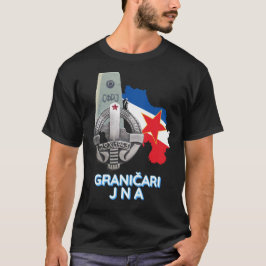 Grenzschutz JNA-Abzeichen (Granicari JNA znacka) T-Shirt