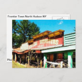 Grenzstadt NY Postkarte (Vorne/Hinten)